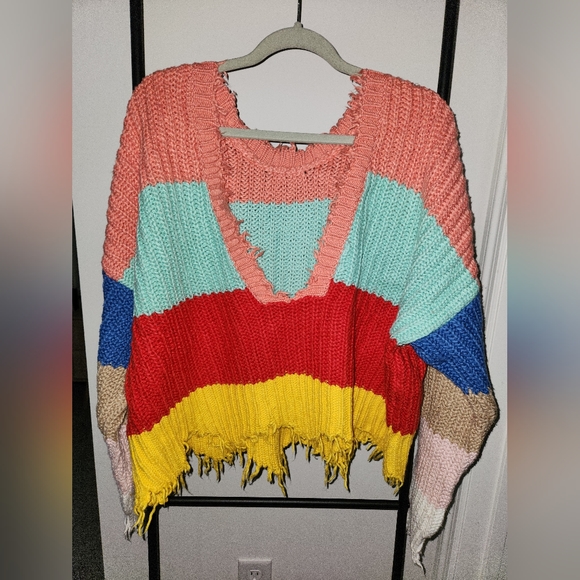Wildfox Multi Color Sweater - Picture 2 of 4